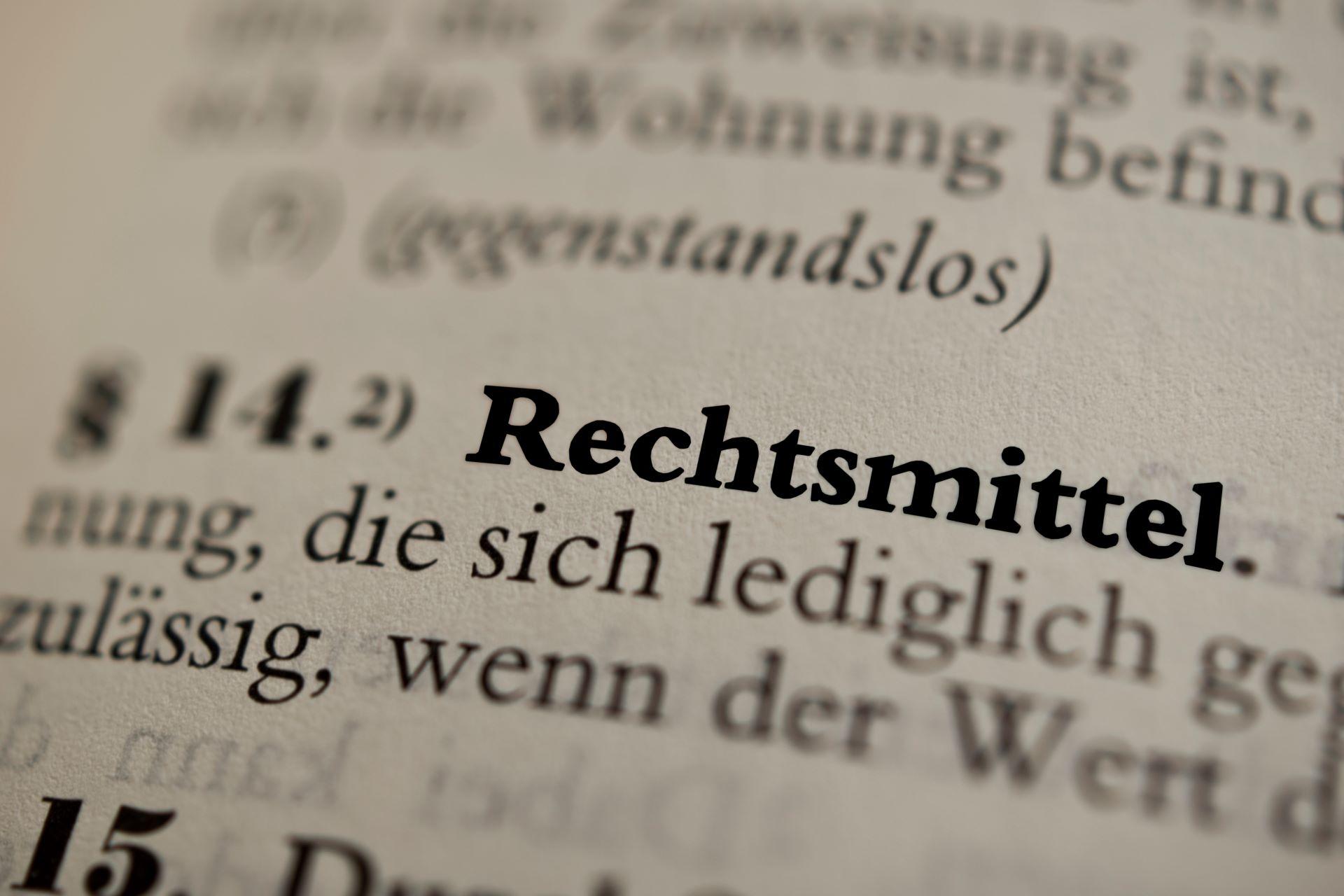 Gesetzestext Rechtsmittel Revision im Strafrecht