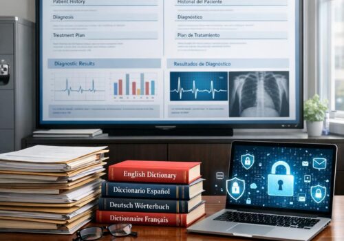 Arztbriefe, Befunde, Studienunterlagen: Wie medizinische Übersetzungen datenschutzkonform gelingen