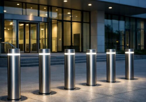 Schutz mit System: Welcher Pollertyp passt zu Ihrem Firmengelände und seinen Herausforderungen?